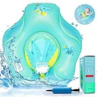 Flotador de Natación para Bebés- Anillo de Natación Bebé Juguetes de Piscina Inflable de Piscina Nadar Anillo para Niños…